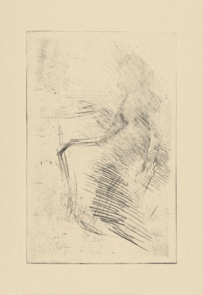 [76] Dojmy ze zrušených desek od Whistler - The Desk. od James Abbott McNeill Whistler