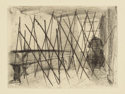 [76] Dojmy ze zrušených desek od Whistlera - Lakomec. od James Abbott McNeill Whistler