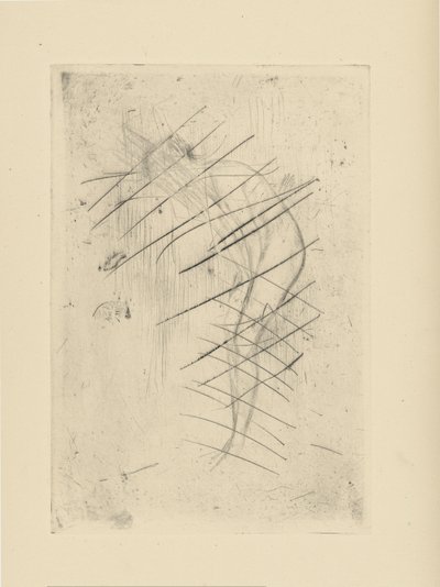[76] Dojmy ze zrušených desek od Whistler - Tillie: A Model. od James Abbott McNeill Whistler