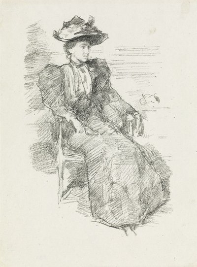 Portrét: Mildred Howells od James Abbott McNeill Whistler