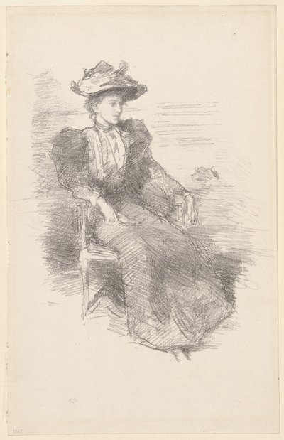 Portrét: Mildred Howells od James Abbott McNeill Whistler
