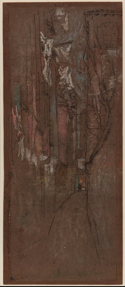 Ulice v Benátkách od James Abbott McNeill Whistler