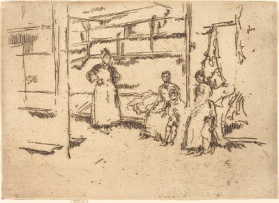 Po prodeji, Hounsditch od James Abbott McNeill Whistler