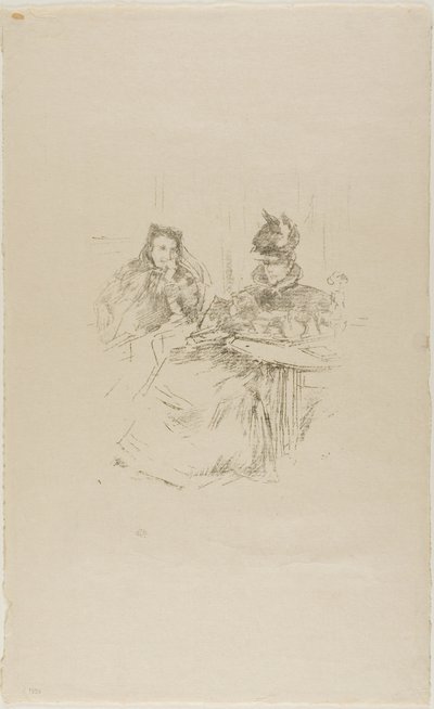 Odpolední čaj od James Abbott McNeill Whistler