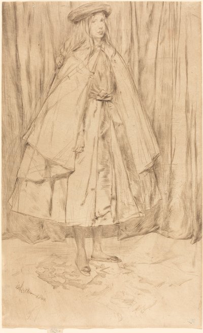 Annie Hadenová od James Abbott McNeill Whistler