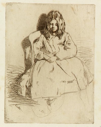 Annie, sedím od James Abbott McNeill Whistler