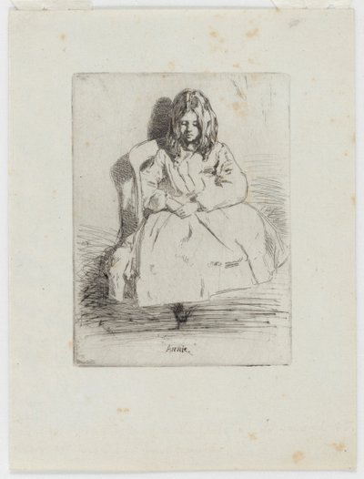 Annie, sedím od James Abbott McNeill Whistler