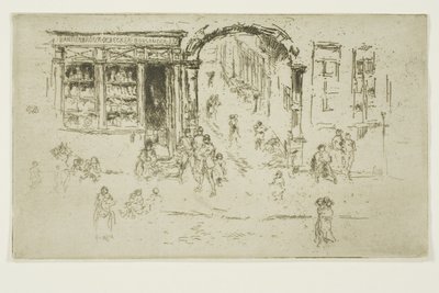 Archway, Brusel od James Abbott McNeill Whistler