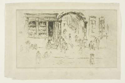 Archway, Brusel od James Abbott McNeill Whistler