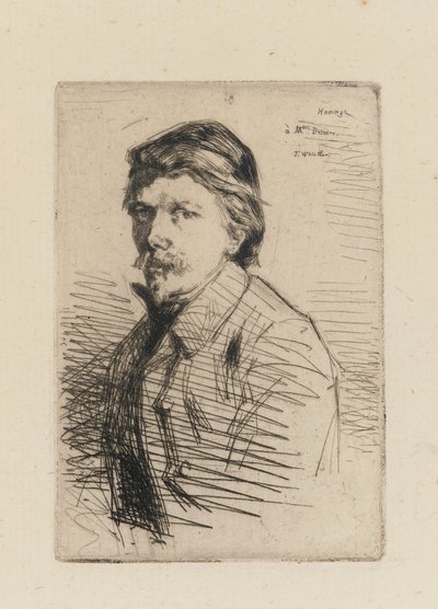 Auguste Delatre od James Abbott McNeill Whistler