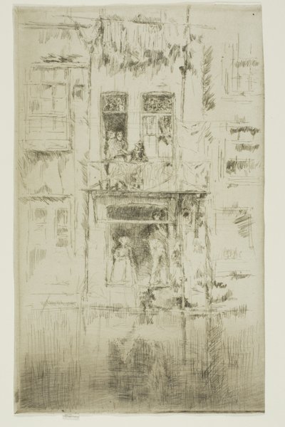 Balkon, Amsterdam od James Abbott McNeill Whistler