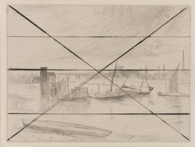 Battersea Dawn (Cadogan Pier) od James Abbott McNeill Whistler