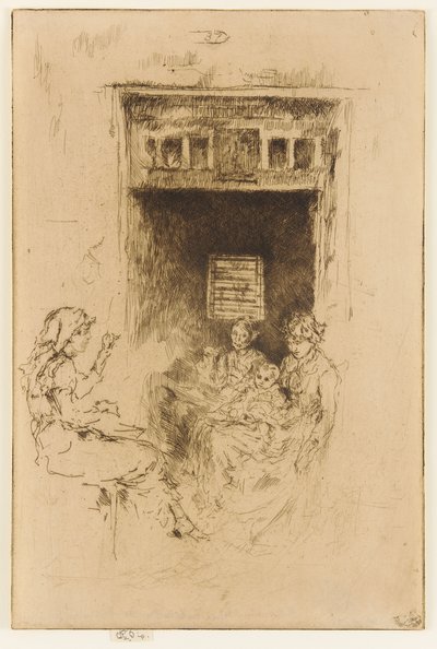 Navlékače korálků od James Abbott McNeill Whistler