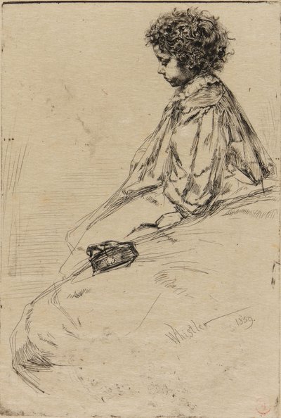 Bibi Lalouetteová od James Abbott McNeill Whistler