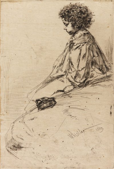 Bibi Lalouetteová od James Abbott McNeill Whistler