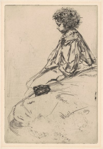 Bibi Lalouetteová od James Abbott McNeill Whistler