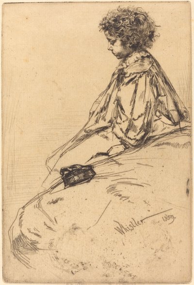 Bibi Lalouetteová od James Abbott McNeill Whistler