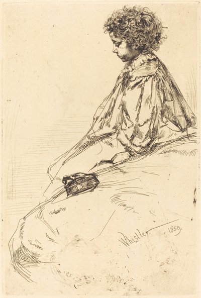 Bibi Lalouetteová od James Abbott McNeill Whistler