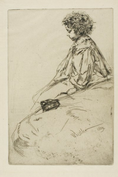 Bibi Lalouetteová od James Abbott McNeill Whistler