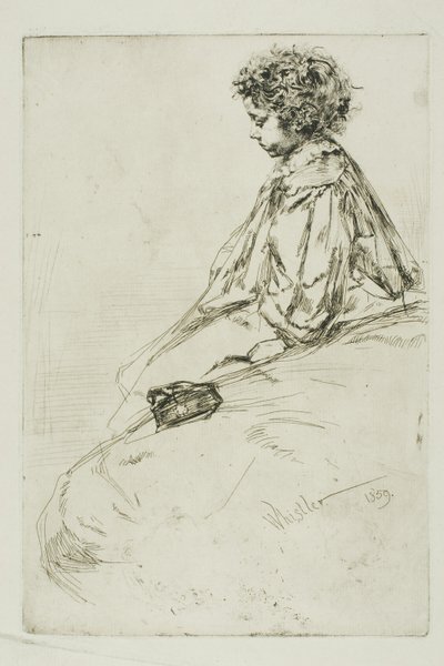 Bibi Lalouetteová od James Abbott McNeill Whistler
