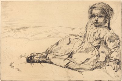 Bibi Valentin od James Abbott McNeill Whistler
