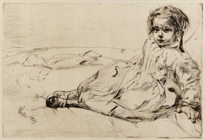 Bibi Valentin od James Abbott McNeill Whistler