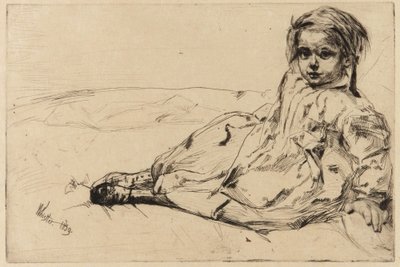 Bibi Valentin od James Abbott McNeill Whistler