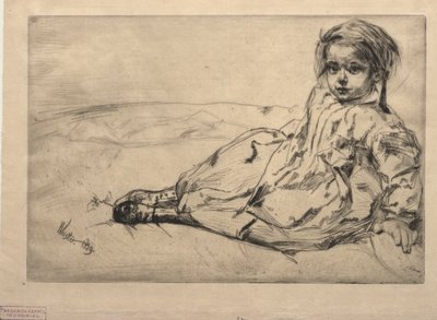 Bibi Valentin od James Abbott McNeill Whistler
