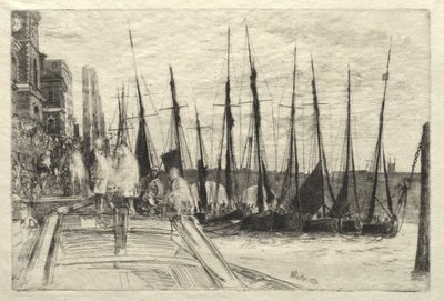 Billingsgate od James McNeill Whistler