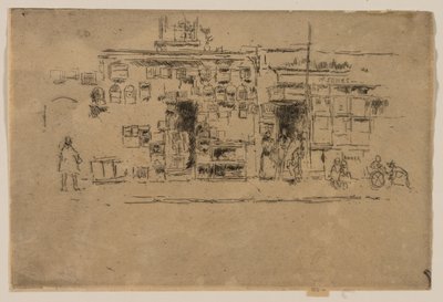Bird-Cages, Chelsea od James Abbott McNeill Whistler