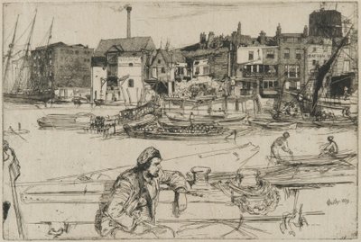Přístaviště černých lvů od James Abbott McNeill Whistler