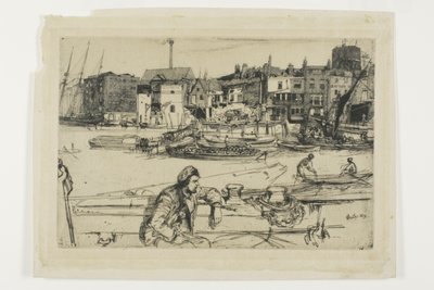 Přístaviště černých lvů od James Abbott McNeill Whistler