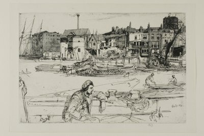 Přístaviště černých lvů od James Abbott McNeill Whistler