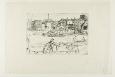 Přístaviště Black Lion Wharf od James McNeill Whistler