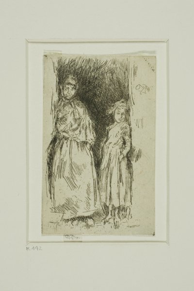 Bohemians od James Abbott McNeill Whistler