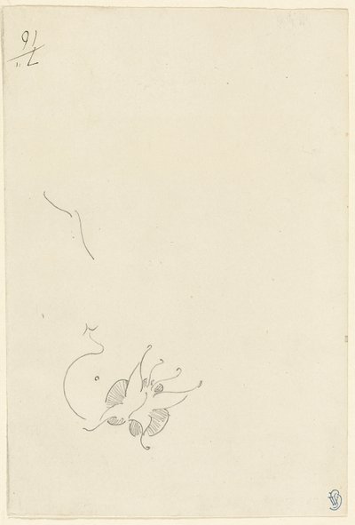 Motýl od James Abbott McNeill Whistler