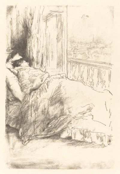 U Balkonu od James Abbott McNeill Whistler