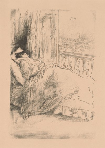 U Balkonu od James Abbott McNeill Whistler