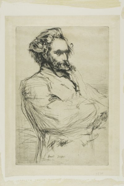 C. L. Drouet, sochař od James McNeill Whistler