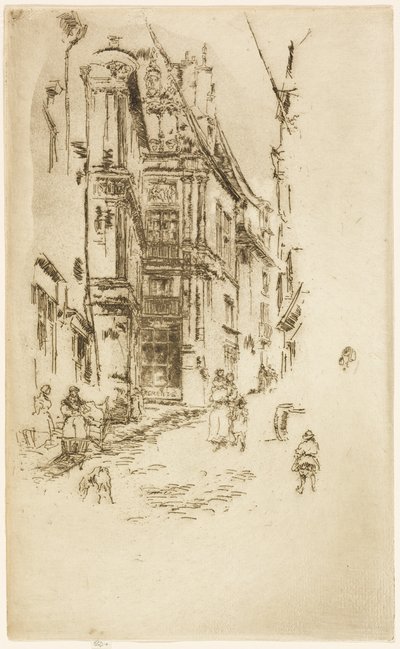 Kancléřství, Loches od James Abbott McNeill Whistler