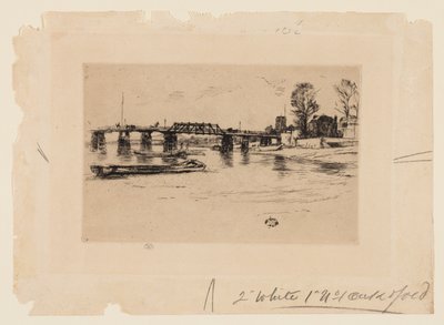Chelsea od James Abbott McNeill Whistler