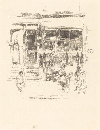 Chelsea Rags od James Abbott McNeill Whistler