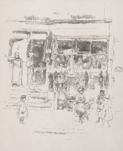 Chelsea, hadry od James McNeill Whistler