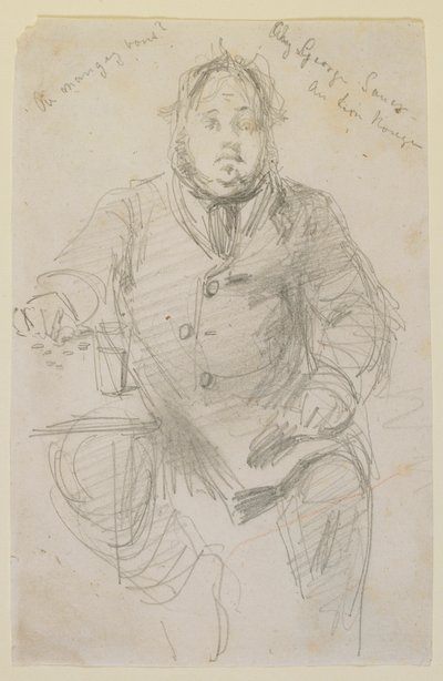 Chez George Sauer ve společnosti Lion Rouge od James Abbott McNeill Whistler