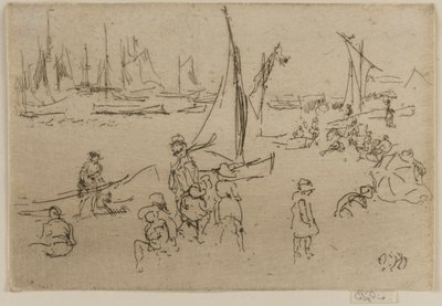Děti, Portsmouth od James Abbott McNeill Whistler