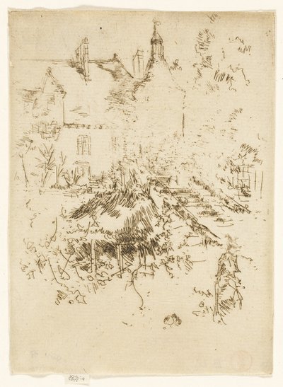 Chateau Touraine od James Abbott McNeill Whistler