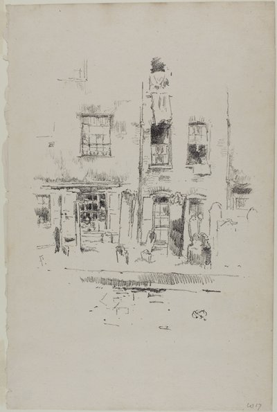Hřbitov od James Abbott McNeill Whistler