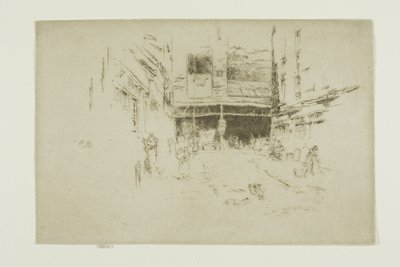 Výměna oblečení, Houndsditch, č. 1 od James Abbott McNeill Whistler