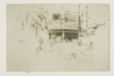 Výměna oblečení, Houndsditch, č. 1 od James Abbott McNeill Whistler