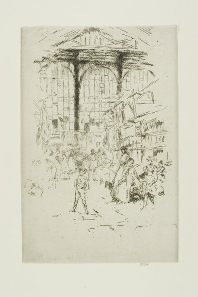 Výměna oblečení, Houndsditch, č. 2 od James Abbott McNeill Whistler